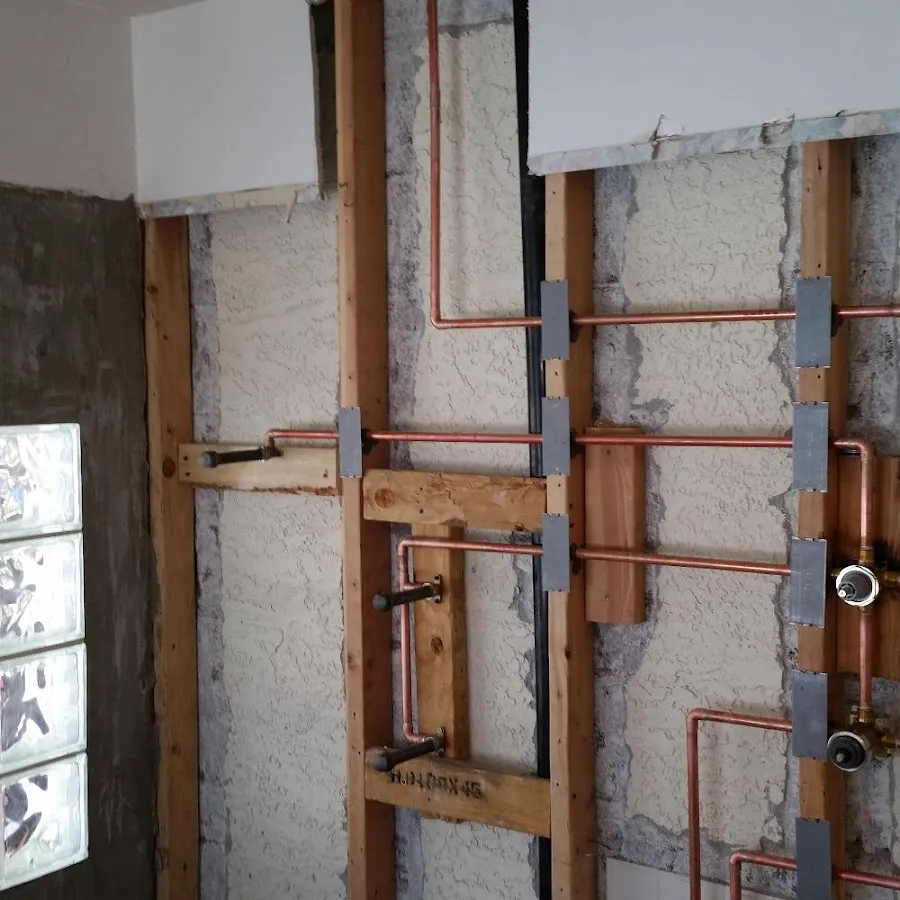 Copper pipe installation for Burst Pipe Repair in Columbus